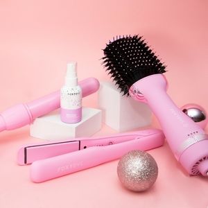 FOXYBAE So Extra Set Limited Edition Hair Styling Set Pink NWT